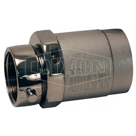 Dixon The Right Connection Clapper Pin Lug Snoot, 2-1/2 x 3 in Nominal, FNST x FNPT End Style, Cast Brass,  CSCTF25F30T-C